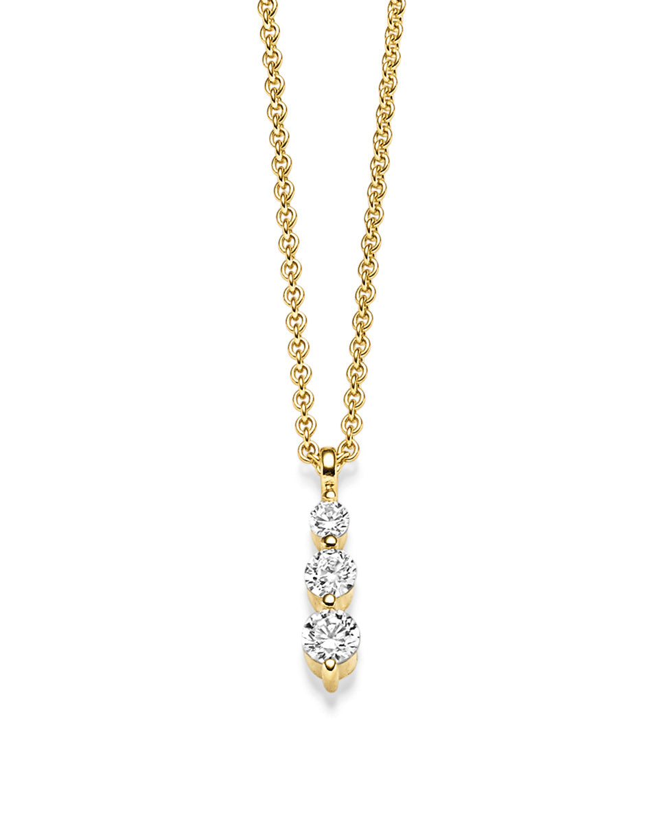 Kette mit Anhänger aus 333er Gold | 1001 Schmuckideen