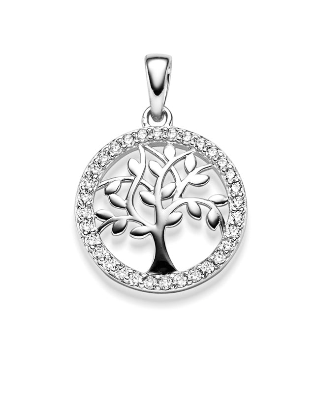 Anhänger aus rhodiniertem Silber | 1001 Schmuckideen