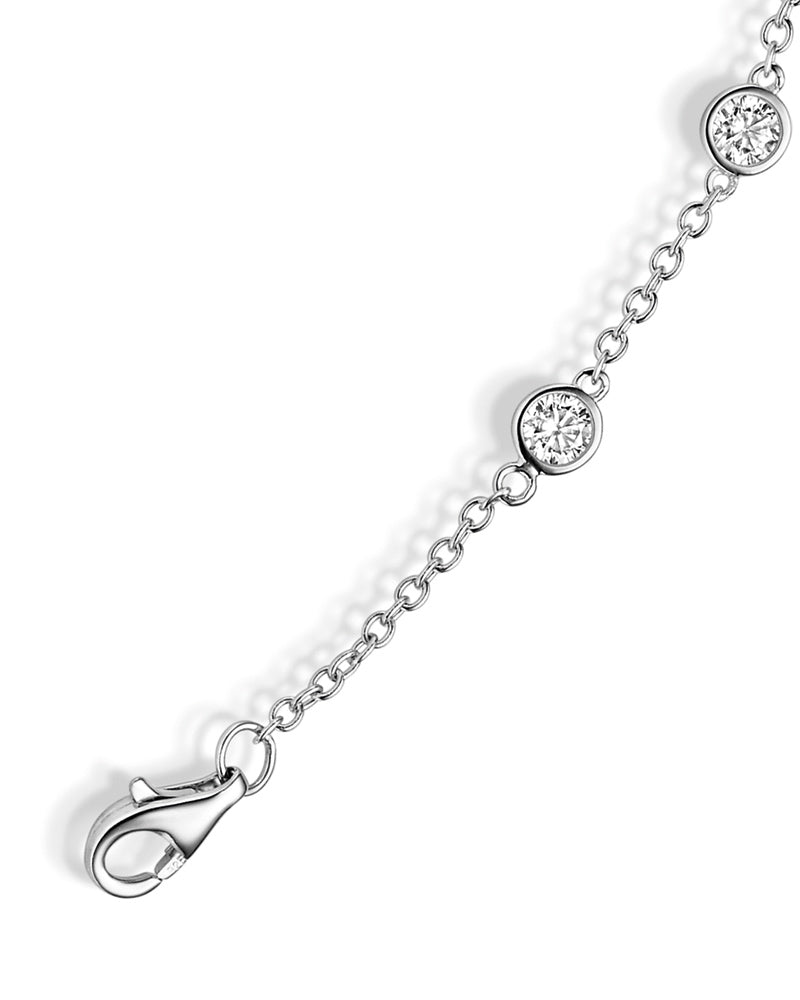 Armband aus rhodiniertem Silber | 1001 Schmuckideen