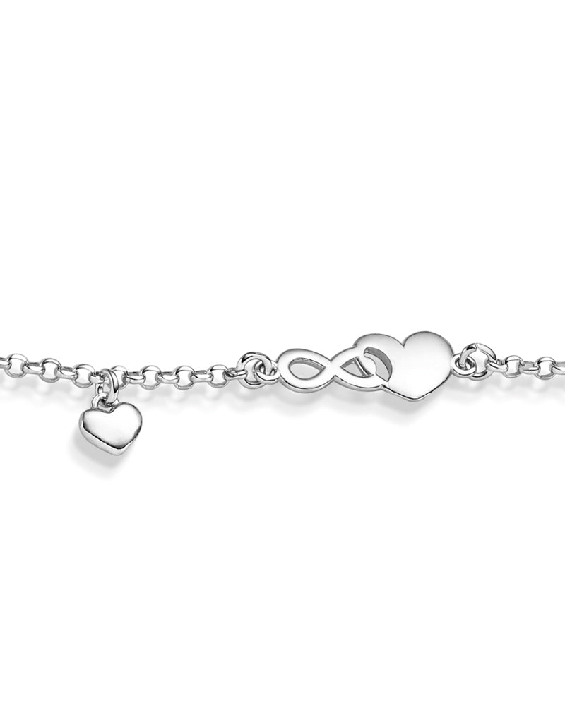 Armband aus rhodiniertem Silber | 1001 Schmuckideen