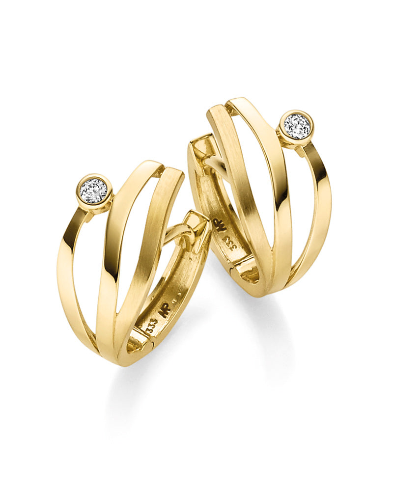 Creolen aus 333er Gold | 1001 Schmuckideen