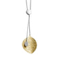 Collier aus rhodiniertem Silber vergoldet mit Zirkonia | 1001 Schmuckideen