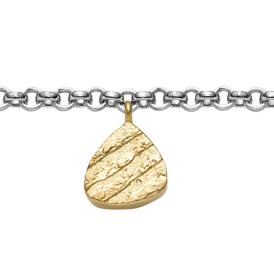 Armband aus rhodiniertem Silber vergoldet | 1001 Schmuckideen