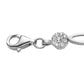 Armband aus rhodiniertem Silber mit Zirkonia | 1001 Schmuckideen