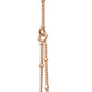 Collier zweireihig aus Silber rose vergoldet mit Zirkonia | 1001 Schmuckideen