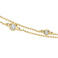 Armband aus Silber vergoldet mit Zirkonia | 1001 Schmuckideen