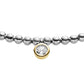 Armband aus rhodiniertem Silber vergoldet mit Zirkonia | 1001 Schmuckideen