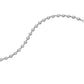 Armband aus rhodiniertem Silber mit Zirkonia | 1001 Schmuckideen