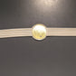 Silber-Armband mit Goldapplikation und Brillantbesatz | MANU